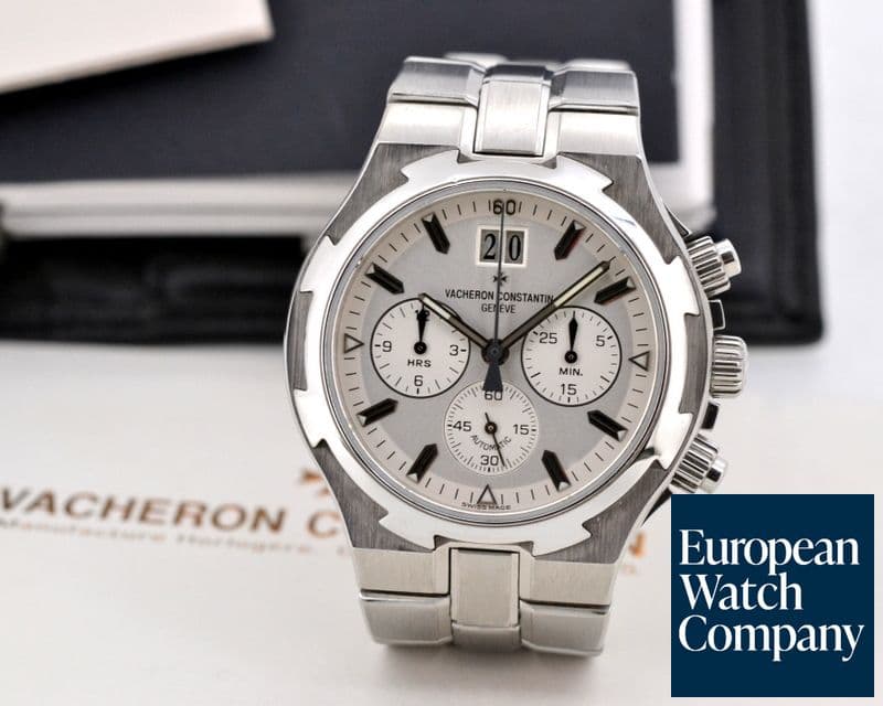 Image of Vacheron Constantin Overseas Chronograph SS White Dial 