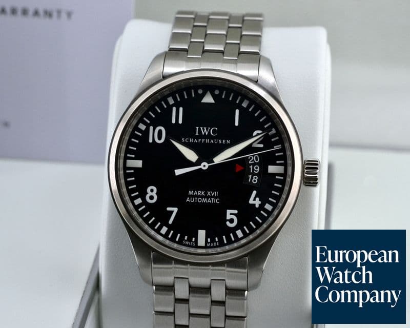 Image of IWC Mark XVII Black Dial SS / SS 