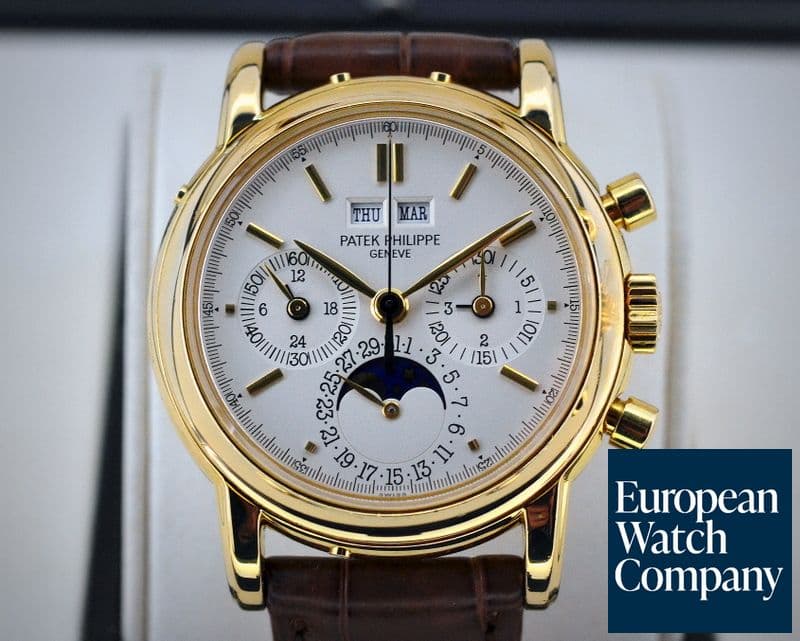 Image of Patek Philippe Perpetual Calendar Chronograph 18K Yellow Second Series