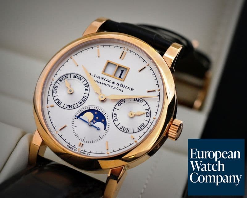 Image of A. Lange and Sohne Saxonia Annual Calendar 18K Rose Gold 