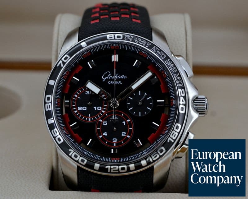 Image of Glashutte Original Sport Evolution Impact Chronograph SS