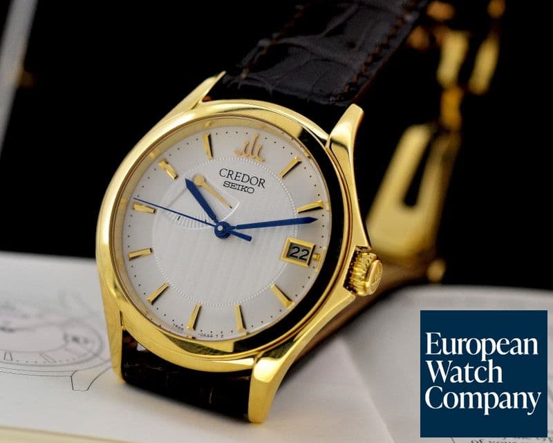 Image of Grand Seiko Credor Spring Drive 18K Yellow Gold