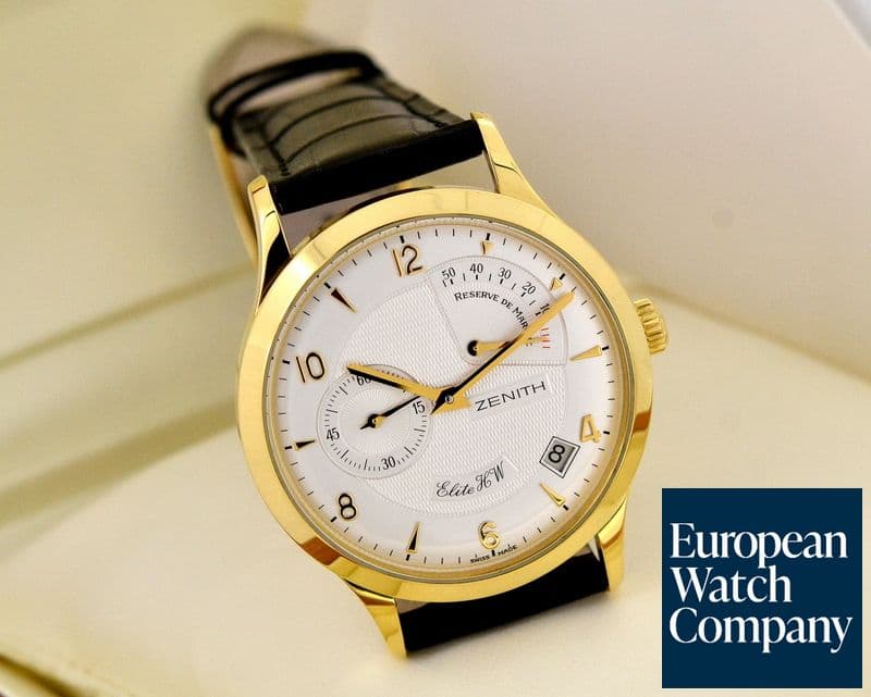 Image of Zenith Class Elite Reserve de Marche 18K Yellow Gold