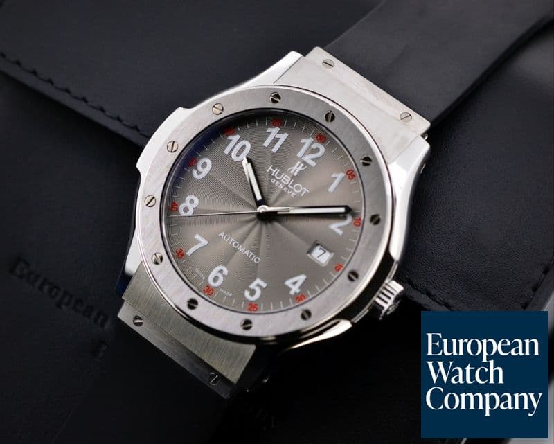 Image of Hublot Automatic Grey Dial SS / Rubber