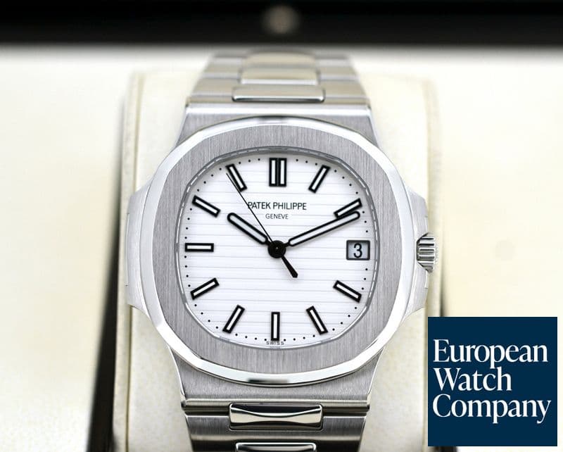 Image of Patek Philippe Jumbo Nautilus White Dial SS / SS 