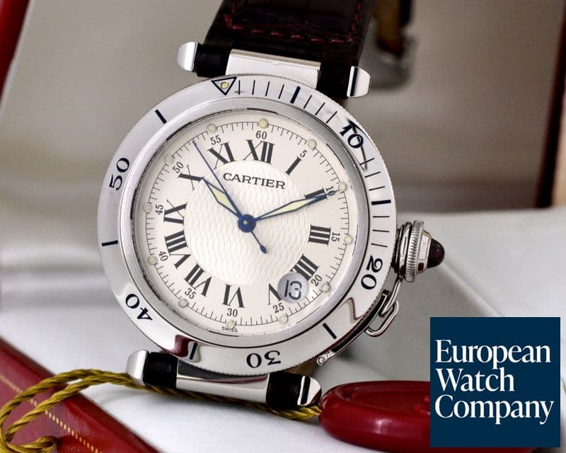 Image of Cartier Pasha Automatic Silver Dial SS Limited