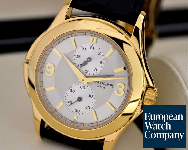 Image of Patek Philippe Travel Time 18K Yellow Gold Manual Wind