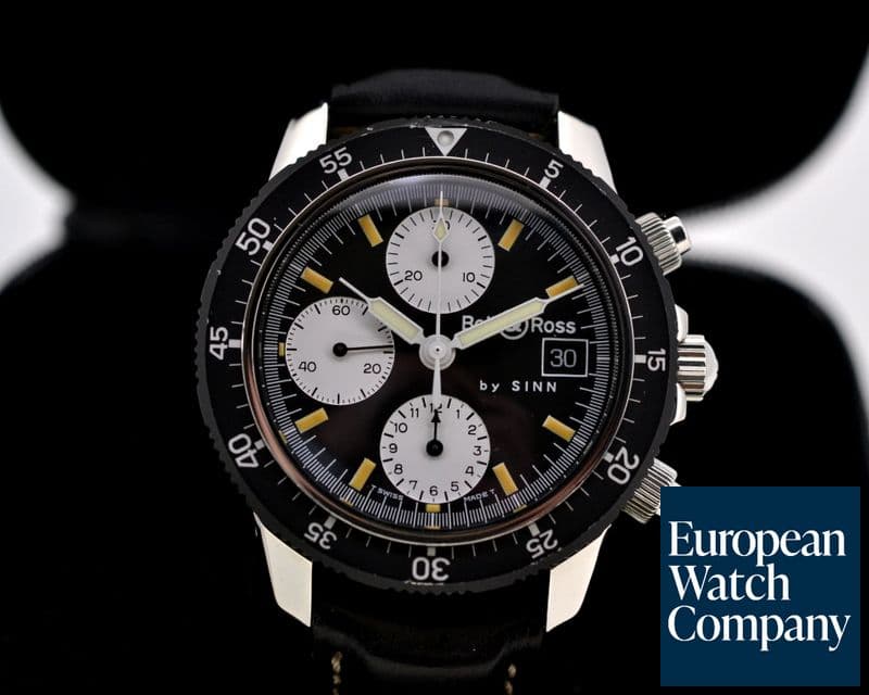 Image of Bell & Ross Classic W Pilot Chronograph Automatic By Sinn