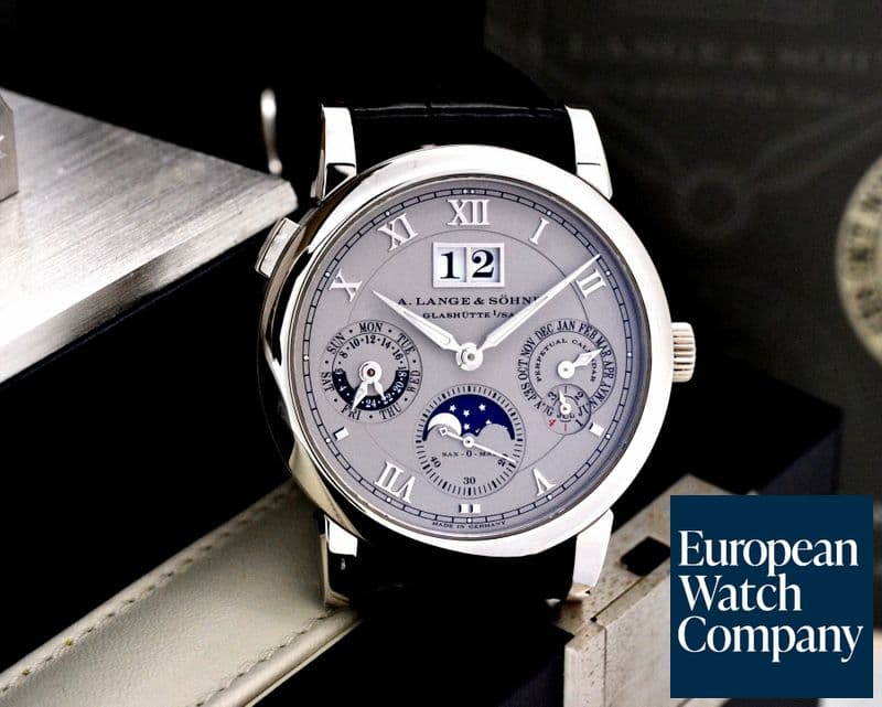 Image of A. Lange and Sohne Langematik Perpetual Calendar Platinum