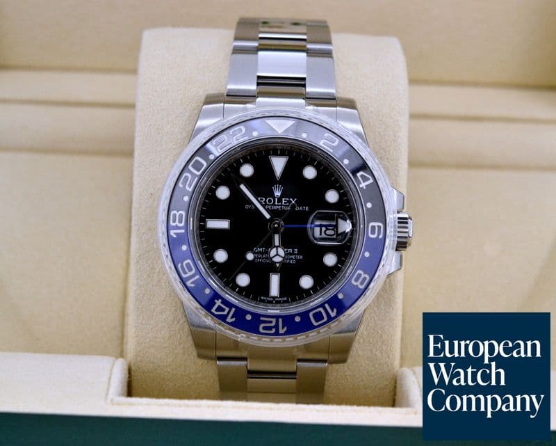 Image of Rolex GMT Master II Ceramic Black & Blue SS UNWORN