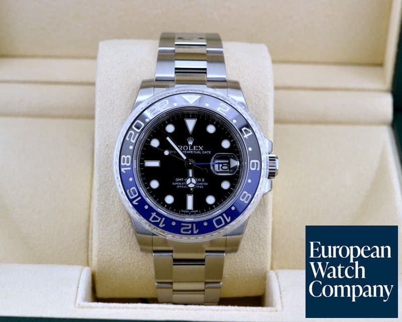 Image of Rolex GMT Master II Ceramic Black & Blue SS UNWORN