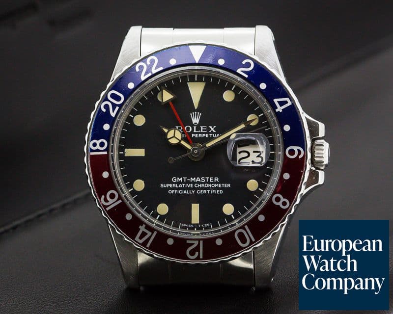 Image of Rolex GMT Master Blue / Red "Pepsi Bezel" Circa 1969