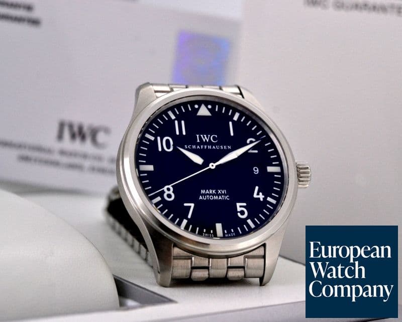 Image of IWC Mark XVI Black Dial SS / SS