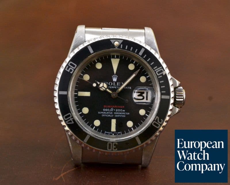 Image of Rolex Submariner RED Box + Papers 1971