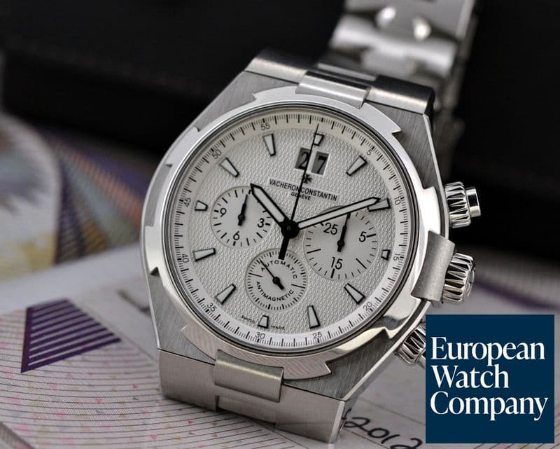 Image of Vacheron Constantin Overseas Chronograph White Dial SS / SS  