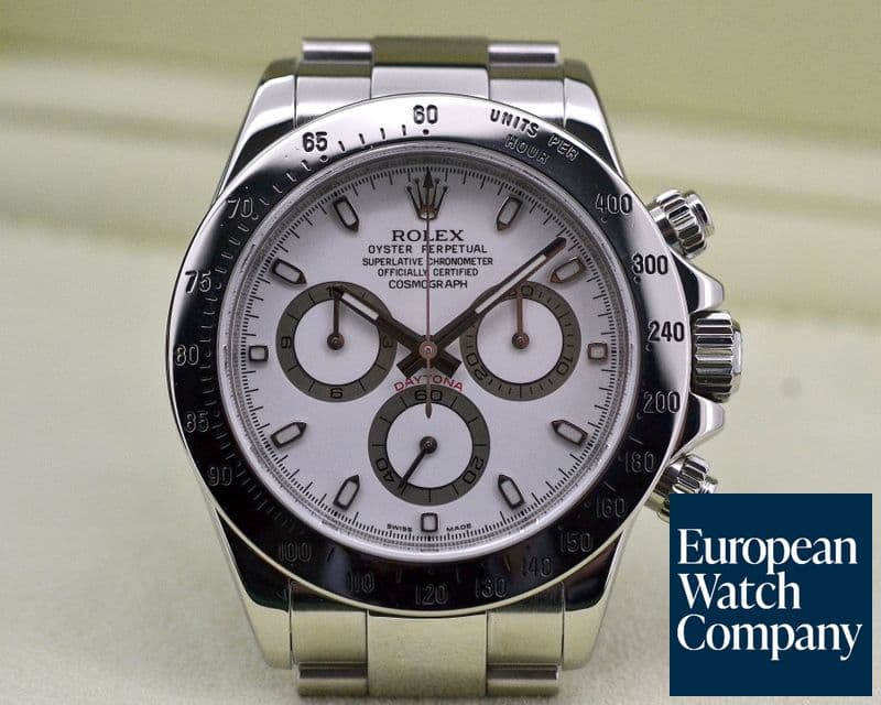 Image of Rolex Daytona SS White Dial 