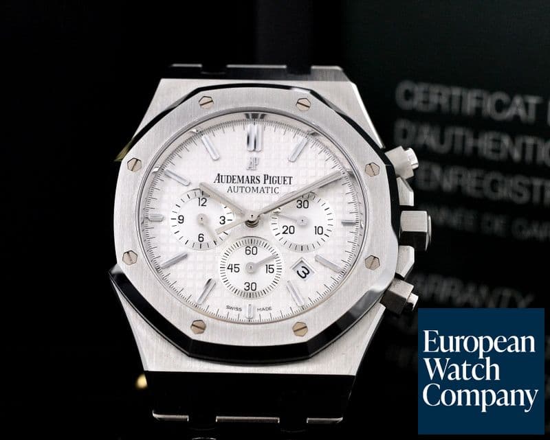 Image of Audemars Piguet Royal Oak Chronograph Silver Dial SS / SS 41MM