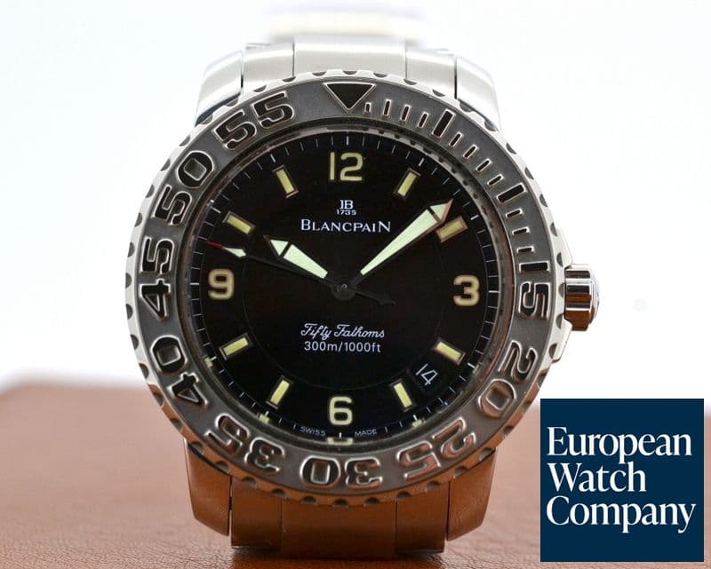 Image of Blancpain Fifty Fathoms Trilogy Collection SS / SS