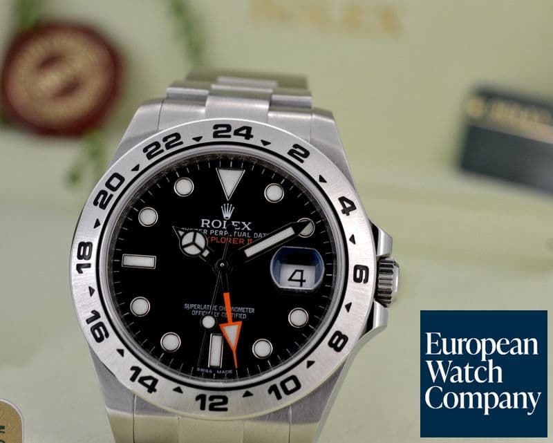 Image of Rolex Explorer II Black Dial 