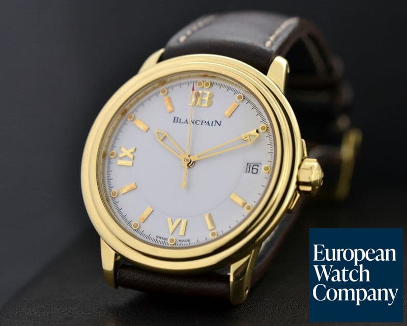 Image of Blancpain Leman Automatic 18K Yellow Gold