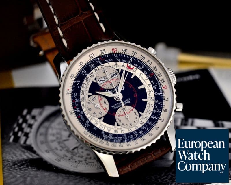 Image of Breitling Navitimer Montbrillant Datora Black / Silver