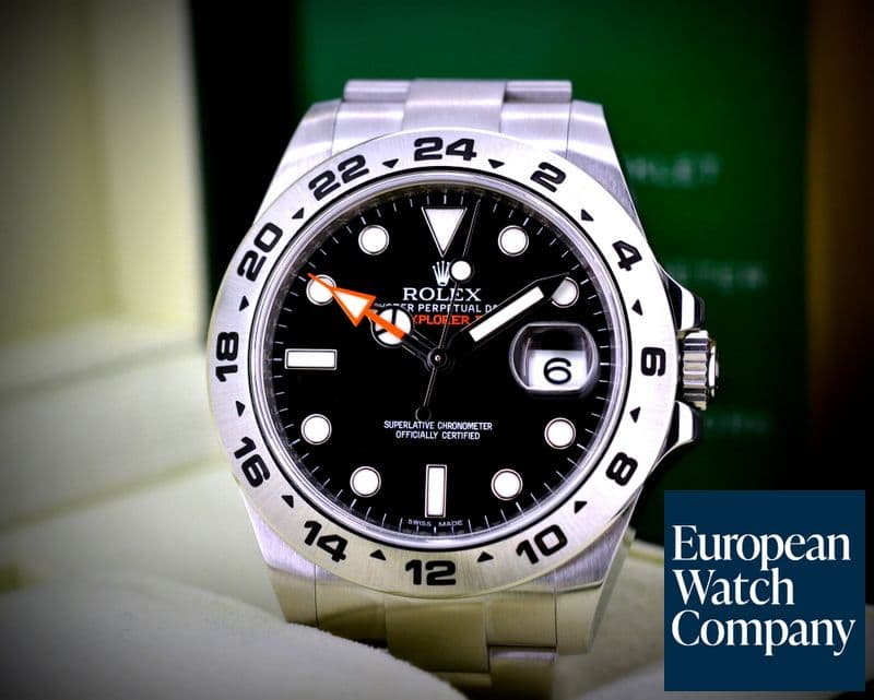 Image of Rolex Explorer II Black Dial 