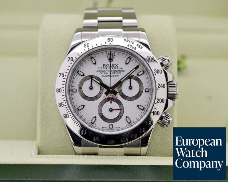 Image of Rolex Daytona SS White Dial 