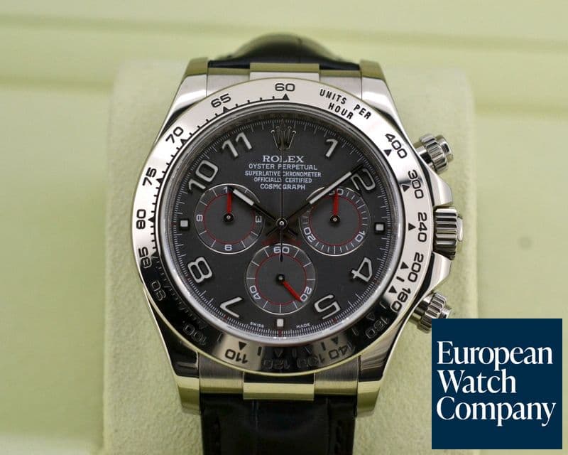 Image of Rolex Daytona 18K White Gold / Grey Dial 
