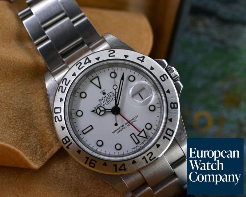 Image of Rolex Explorer II White Dial 