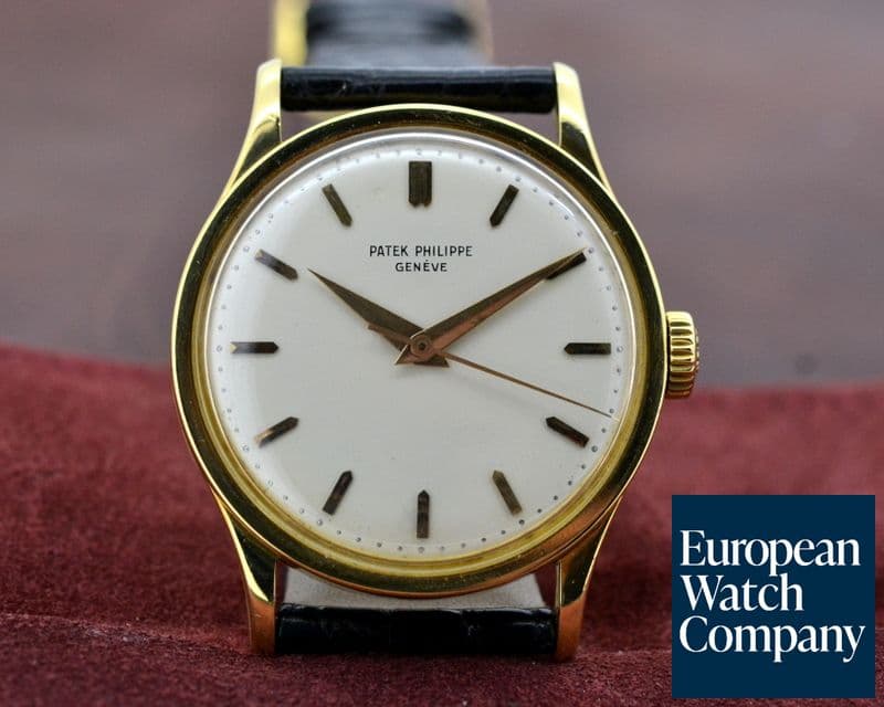 Image of Patek Philippe Calatrava Manual Wind Center Seconds 18K Yellow Gold 