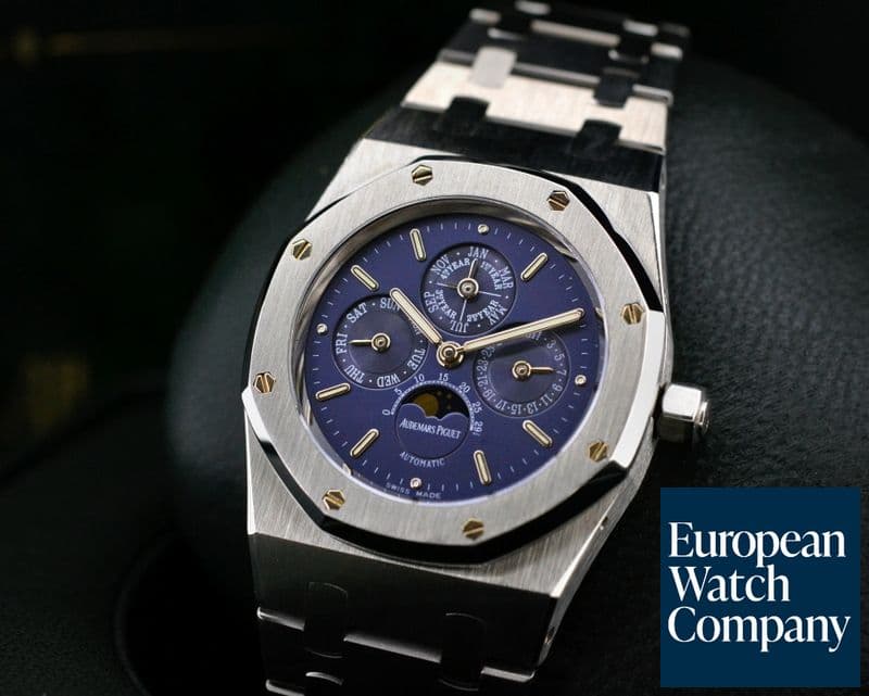 Image of Audemars Piguet Royal Oak Perpetual Calendar SS Blue Dial 33MM
