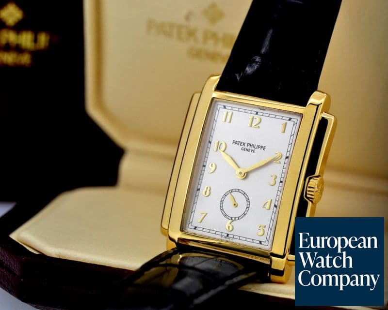 Image of Patek Philippe Gondolo Silver Dial Arabic Numerals 18K Yellow Gold