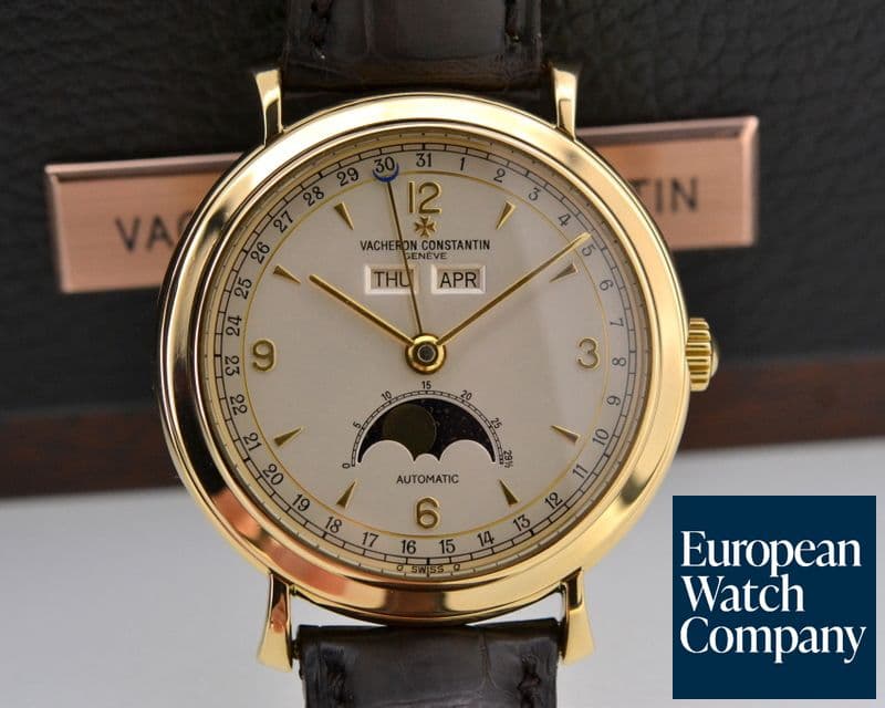 Image of Vacheron Constantin Triple Date Moonphase Automatic 18K Yellow Gold
