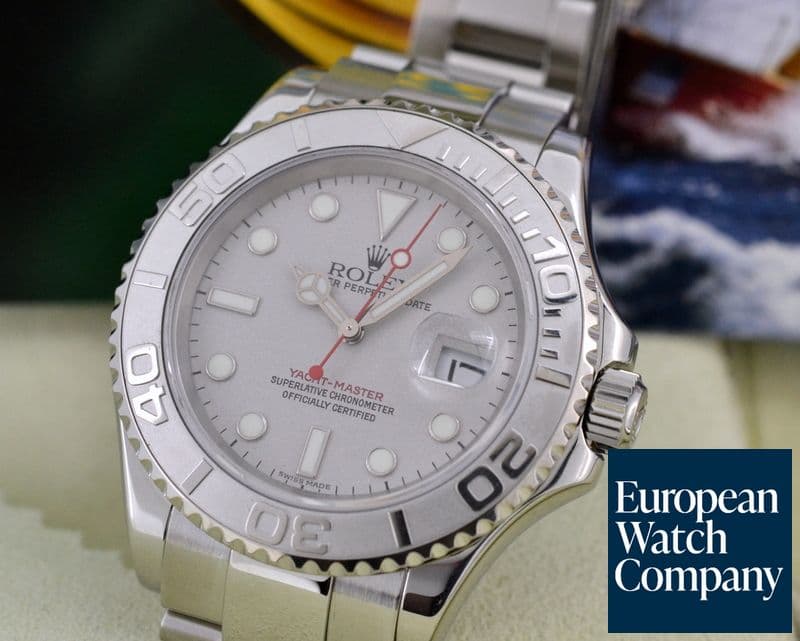 Image of Rolex Yacht Master SS Platinum Bezel 