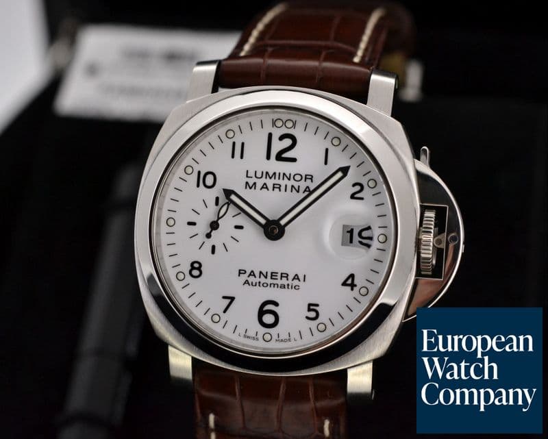 Image of Panerai Luminor Marina SS White Dial 40MM