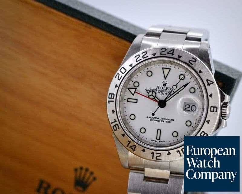 Image of Rolex Explorer II White Dial 