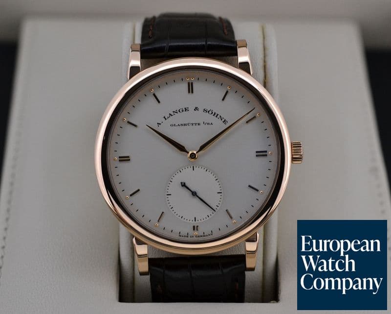 Image of A. Lange and Sohne Grosse Saxonia 18K Rose Gold 40MM