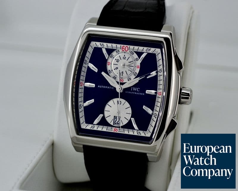 Image of IWC Da Vinci Chronograph Flyback SS Black Dial 