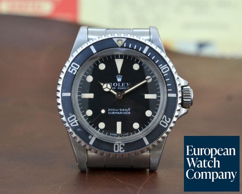 Image of Rolex Vintage Submariner No Date "Meters First" 