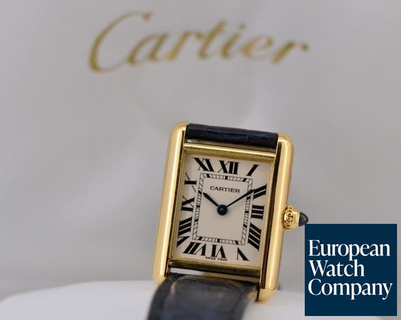 Image of Cartier Tank 18K Yellow Gold Quartz