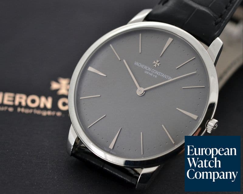 Image of Vacheron Constantin Patrimony Contemporaine Grand Taille Platinum Grey Dial 