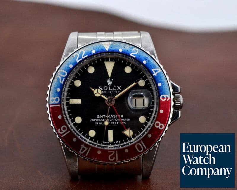 Image of Rolex GMT Master Blue / Red "Pepsi Bezel" Circa 1965