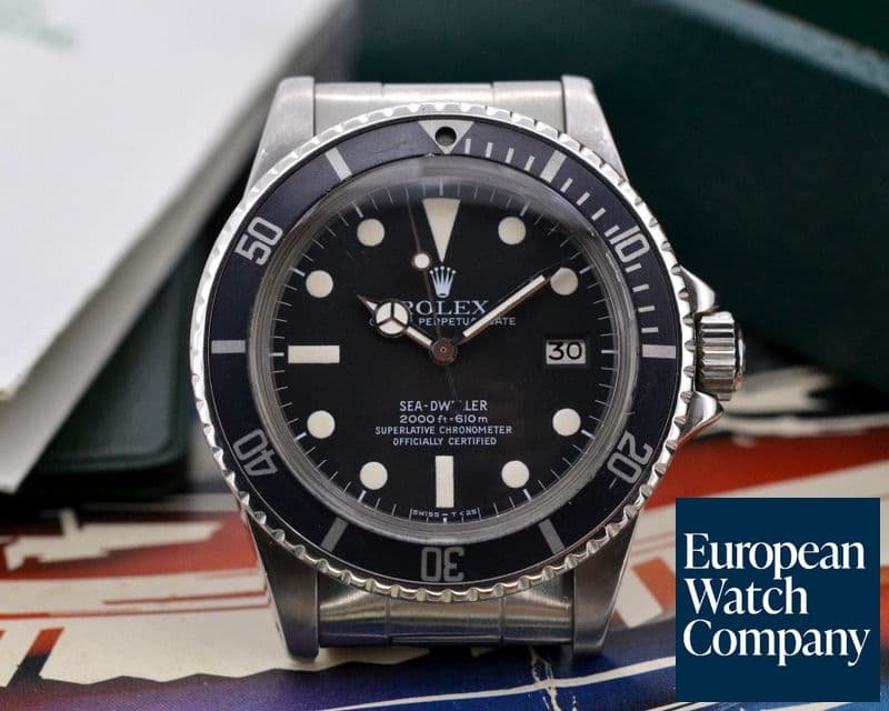Image of Rolex Vintage Sea Dweller BOX + PAPERS