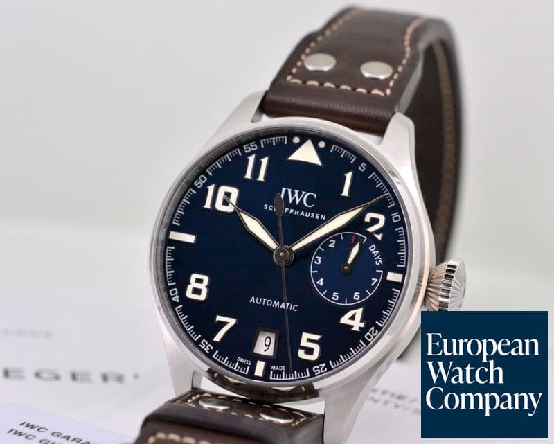 Image of IWC Big Pilot "LE PETIT PRINCE" Blue Dial Limited