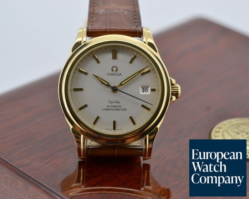 Image of Omega Co Axial Automatic Chronometer 18K Yellow Gold