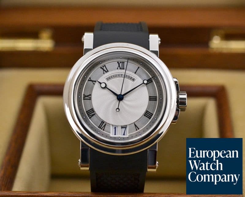 Image of Breguet Marine Big Date SS / Rubber