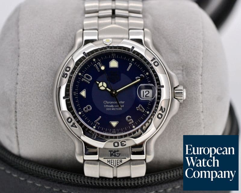 Image of TAG Heuer 6000 Series Blue Dial SS 