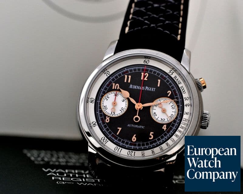 Image of Audemars Piguet Jules Audemars Gstaad Classic Chronograph Titanium / Limited 