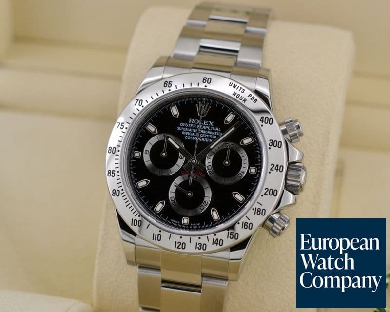 Image of Rolex Daytona SS Black Dial