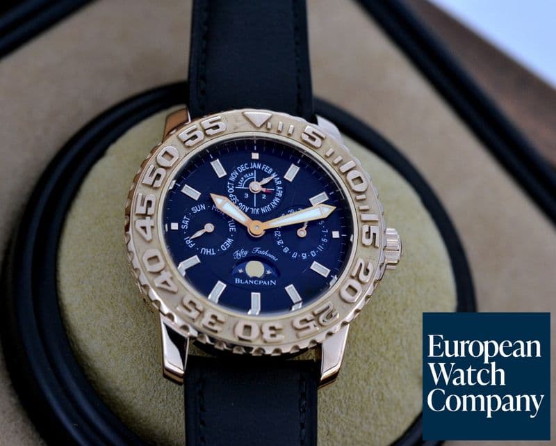 Image of Blancpain Air Command Perpetual Calendar Limited 18K Rose Gold